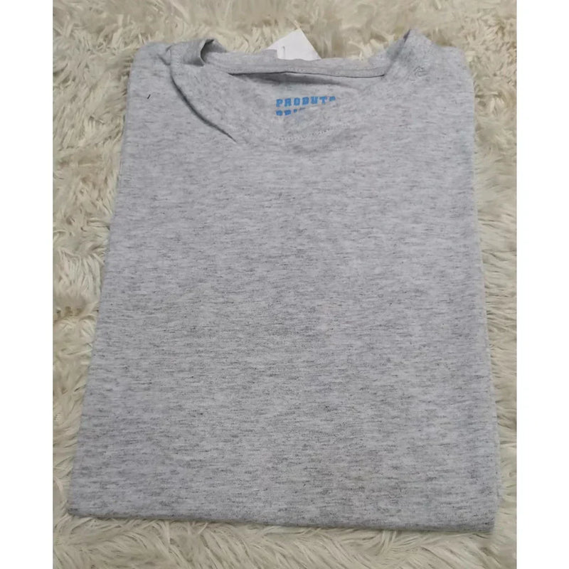 Camiseta Masculina Básica 100% Algodão