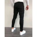 Calça Masculina Preta Skinny com Elastano