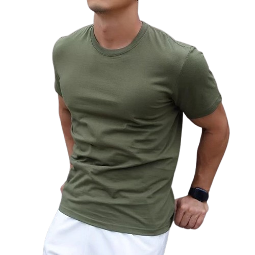 Camiseta Masculina Básica 100% Algodão