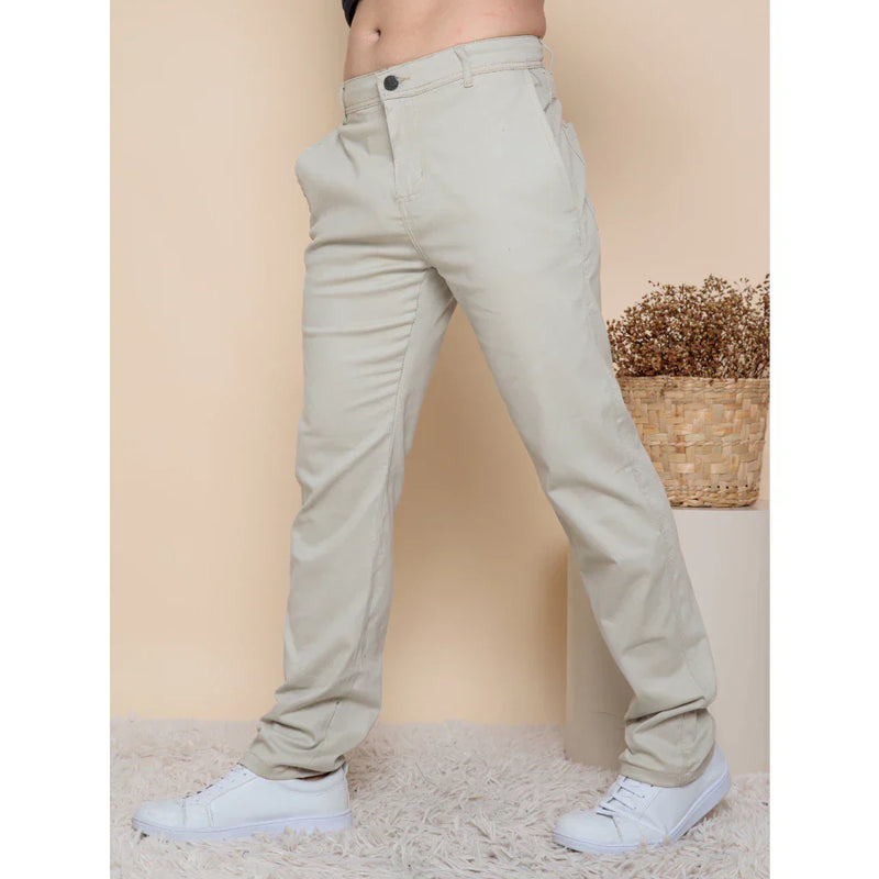 Calça de Sarja Social Masculina Bolso Embutido