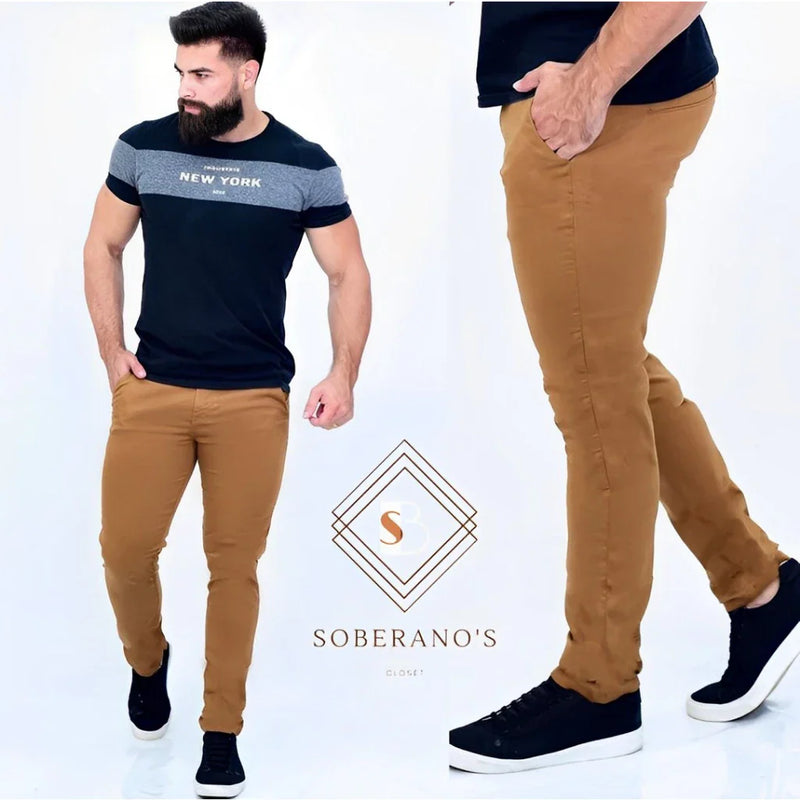 Calça Masculina Esporte Fino