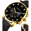 Relógio Masculino Social Esportivo Luxo Geneva + Pulseira