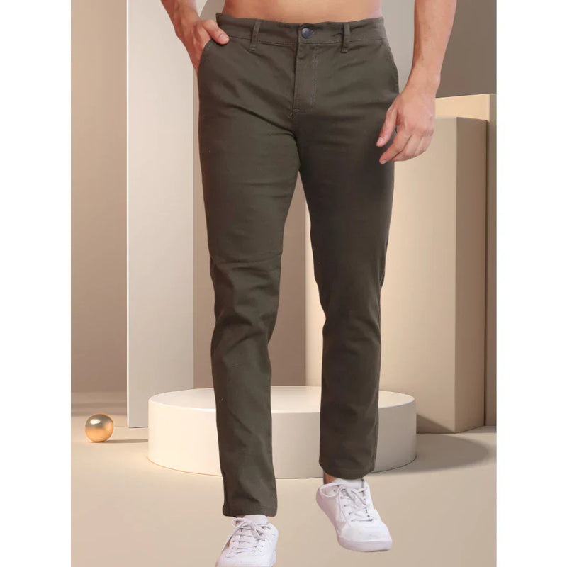 Calça Sarja Bolso Faca Masculina Slim Fit