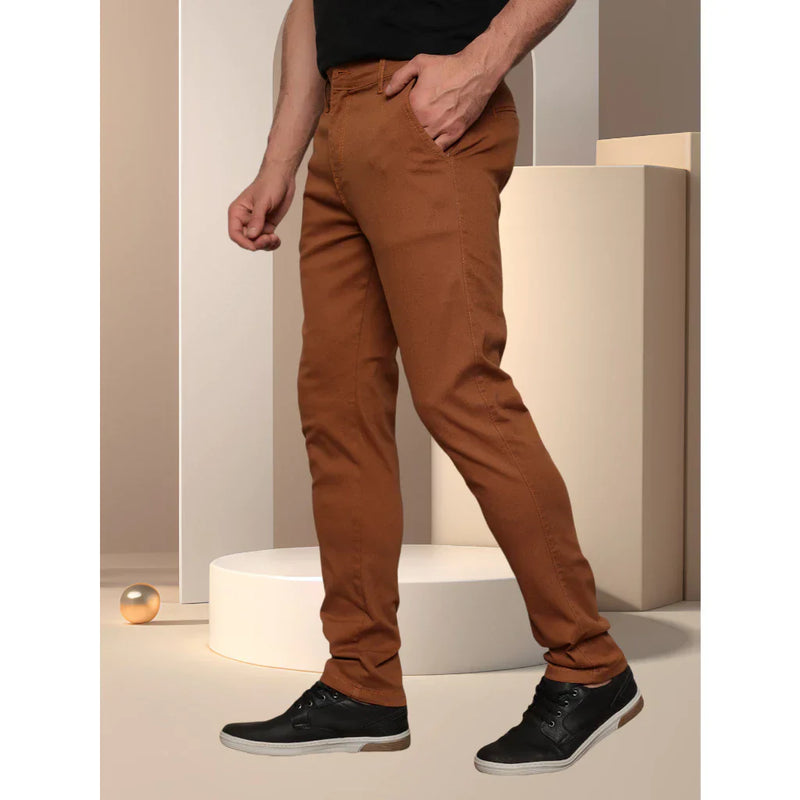 Calça Sarja Bolso Faca Masculina Slim Fit