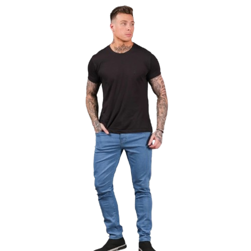 Kit 3 Calças Jeans Masculina Skinny Lycra
