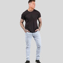 Kit 3 Calças Jeans Masculina Skinny Lycra