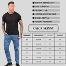 Kit 3 Calças Jeans Masculina Skinny Lycra