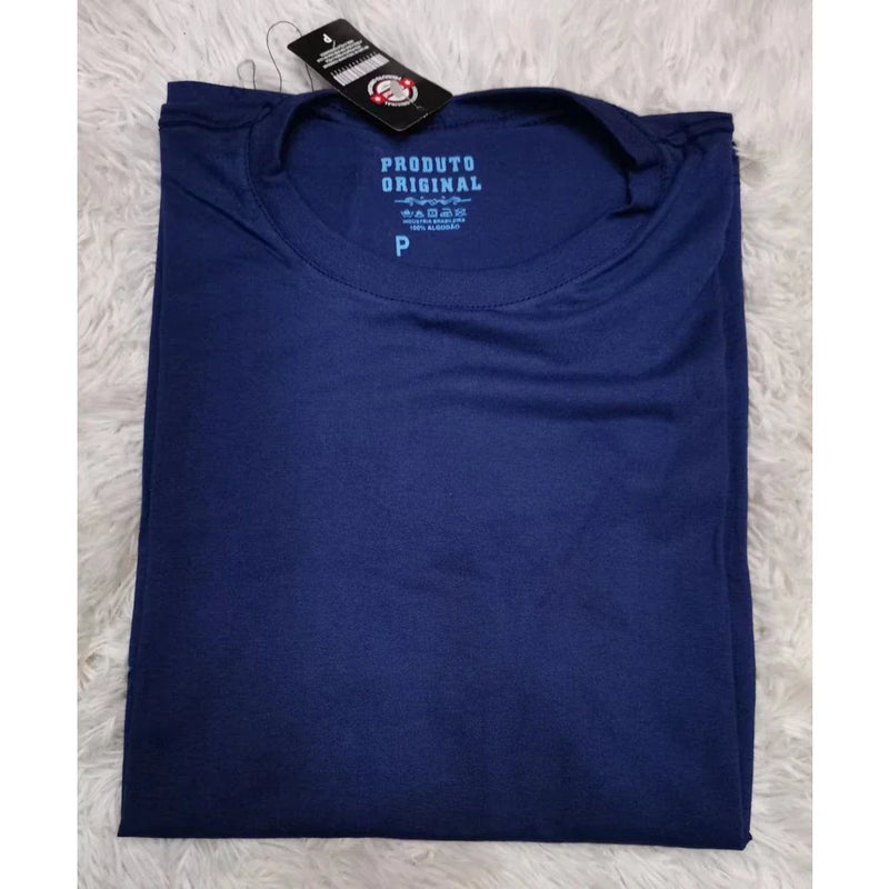 Camiseta Masculina Básica 100% Algodão
