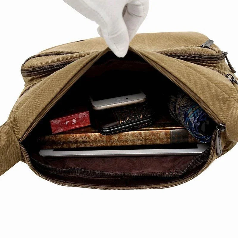 Bolsa de Lona de Ombro Unissex